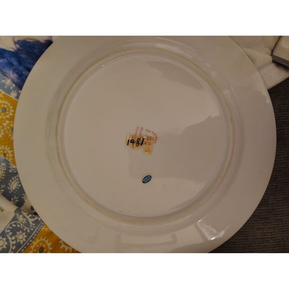 4 The Haldon Group Dinner Plate, Hen Rooster, Cottagecore, Country Farm 10.5" - Picture 6 of 7